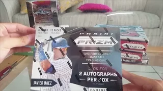 Unboxing #4: 2015 Panini Prizm Baseball