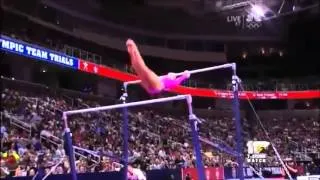 Nastia Liukin - 2012 olympic trials day 1 - Uneven Bars