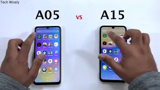 SAMSUNG A05 vs A15 - Speed Test