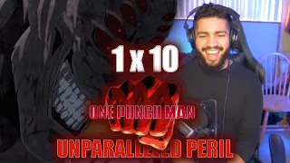 GOD LEVEL! One Punch Man - 1x10 Unparalleled Peril Reaction