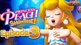 Princess Peach: Showtime! - Gameplay Walkthrough Part 3 - Mermaid Peach! Floor 3 100%!