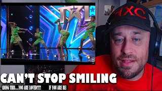 SO GOOD they got Bruno's Golden Buzzer MID-PERFORMANCE | Auditions | BGT 2023 REACTION!