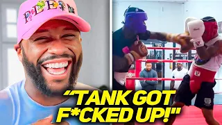 Floyd Mayweather LEAKS Gervonta Davis VS Frank Martin SPARRING Footage..