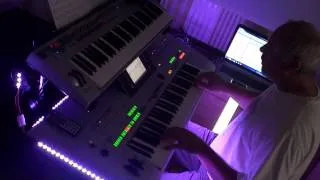 Magic Fly -  Space   COVER on TYROS 3