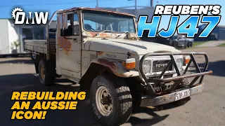 Rebuilding an Auisse Icon - DMW HJ47 Build