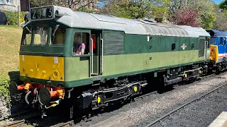 *THRASH* Haulage with D7612 (25262) | Swanage Railway (08/05/2022)