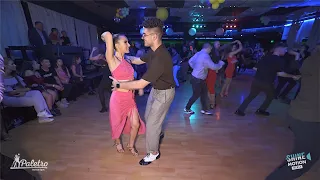 Valentin Poromanski & Elisaveta Manolova - Salsa Social Dance|Paletro & Abayomi Christmas Party Time