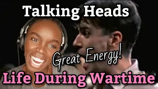 African Girl Reacts To Talking Heads - Life During Wartime LIVE |REACTION