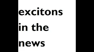 Physics news: What is an exciton?