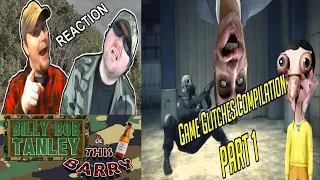 Funny Game Glitches - Try Not To Laugh - Compilation Part 1 - Reaction! (K Games) (BBT & ThisBarry)