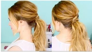 Quick Summer Time Ponytail!