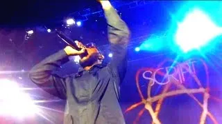 Tinie Tempah performing 'Written In The Stars' with The Script at Oxegen 2011