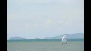 Penang Windsurfer in Action