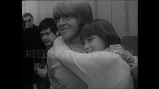 Rolling Stones • Silent B-roll/airport arrival/press conference/hotels • 1965 [RITY Archive]