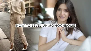 How to Monochrome | Wearing Solid Color Outfits | Dearly Bethany