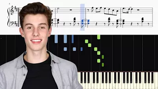 Shawn Mendes - There's Nothing Holdin' Me Back - Piano Tutorial