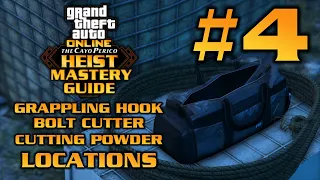 GTA Online Cayo Perico Heist Mastery Guide Part 4: Grapple Hook, Bolt Cutter, Cutting Powder Spawns