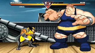 WOLVERINE vs BLOB - High Level Awesome Fight!