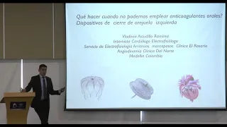 ¿Qué hacer cuando no podemos emplear anticoagulantes orales?Dr. Vladimir Astudillo Ramírez