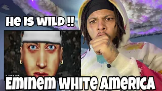 FACTS FIRST TIME HEARING - Eminem - White America (REACTION)