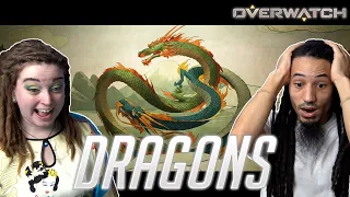 We FINALLY react to Dragons | Overwatch 2016 Cinematic