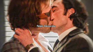 taron egerton Gay Kiss richard madden rocketman Elton John movie story