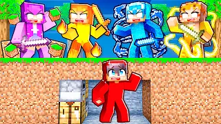 Cash vs ELEMENTAL HUNTERS in Minecraft!