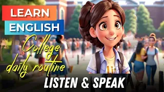 Master Your English Skills With My College Daily Routine For Improved Listening And Speaking!