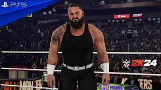 WWE - 2K24 Roman Reigns Vs. Braun Strowman  Championship Match  {PS5}