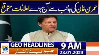 Geo Headlines Today 9 AM | Massive power breakdown hits Pakistan | 23rd January 2023