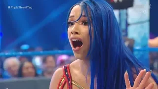 Sasha Banks & Bayley vs. Dana Brooke & Lacey Evans vs. Alexa Bliss & Nikki Cross 2/2