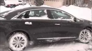 Cadillac XTS & ATS Test Drive in the Snow