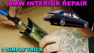 Simple BMW e36 Interior Repairs with a Soldering Iron