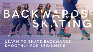 How to roller skate backwards for beginners | Learn to skate backwards smoothly