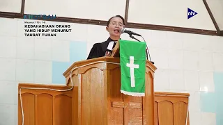 Mazmur 119:1-8 | KEBAHAGIAAN ORANG YANG HIDUP MENURUT TAURAT TUHAN | Pdt. Santi F Aritonang, M.Div