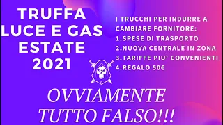 Truffa luce e gas: la distribuzione estera e le spese maggiorate :-P