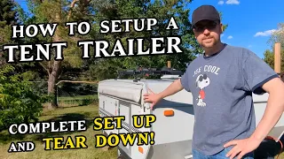 How to Setup and Take Down a Tent Trailer - Viking Epic 1706