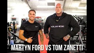 BEAUTY vs BEAST | Martyn Ford & Tom Zanetti - chest training