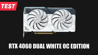 Grafikkarte ASUS RTX 4060 Dual White OC Edition | TEST | Deutsch