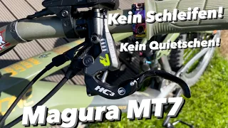 Magura MT7 Schleif und Quietschfrei einstellen! In 2 Schritten zur leisen Perfekten Bremse.