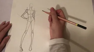 How to draw a fashion figure