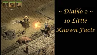 10 little known facts about Diablo 2