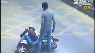 Kung Fu Truck Driver Gets Revenge on Phone Thief