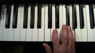 How to play "Iron Man" by Black Sabbath on Piano(Simple Version)
