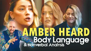 What Amber Heard's Body Language Tells Us In Her 2022 Trial Testimony