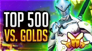 A Top 500 Genji Plays In Gold... Overwatch Smurfing Unranked to GM (Samito)