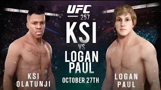 KSI VS. Logan Paul - UFC 3 - FULL FIGHT #KSIvsLogan SIMULATION