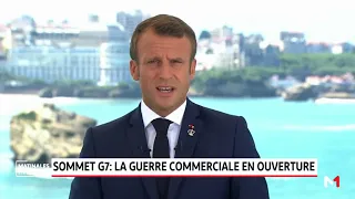 Sommet du G7: la guerre commerciale au menu des discussions