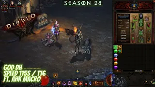 Right-Click Spin To Win (GoD Dh) Speed 115s / T16 @ 16.2k Dex / P1k Ft. AHK Macro [Diablo 3 S28]