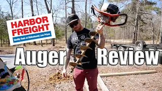 Harbor Freight Auger - Review